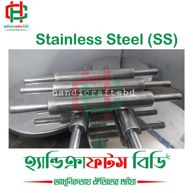 304 Stainless Steel combo package Rolling Pin & Rolling Board  Long-Lasting